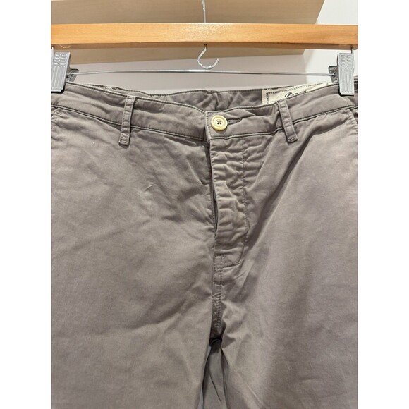 Pence Mens 46 (S) Gray Straight Leg With love 16th edit. Pool Pants Chino Italy - Picture 2 of 10